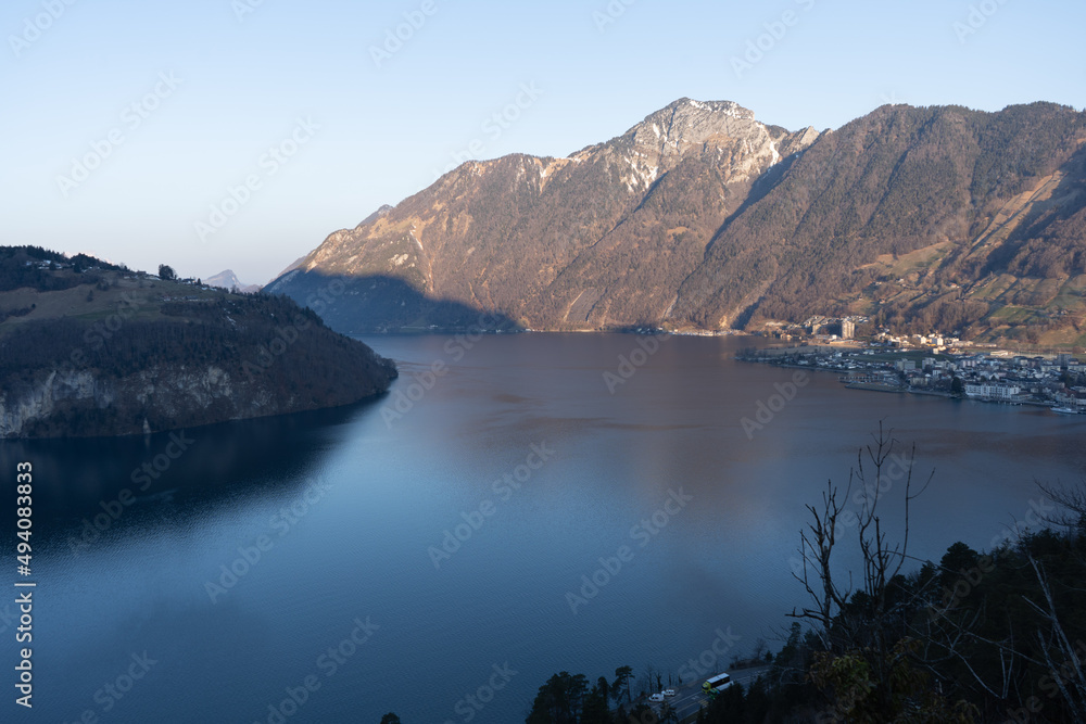 Rütli is synonymous, for all Swiss people, with the founding history of Switzerland. On August 1, 1291, now celebrated as  Swiss National Holiday, the three original cantons, Uri, Schwyz, Unterwalden