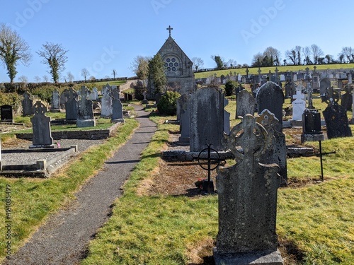 Graveyard of St. Mary's and St. Laurence's Church, Crookstown, Co. Kildare photo