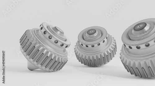 Obraz na płótnie Gears