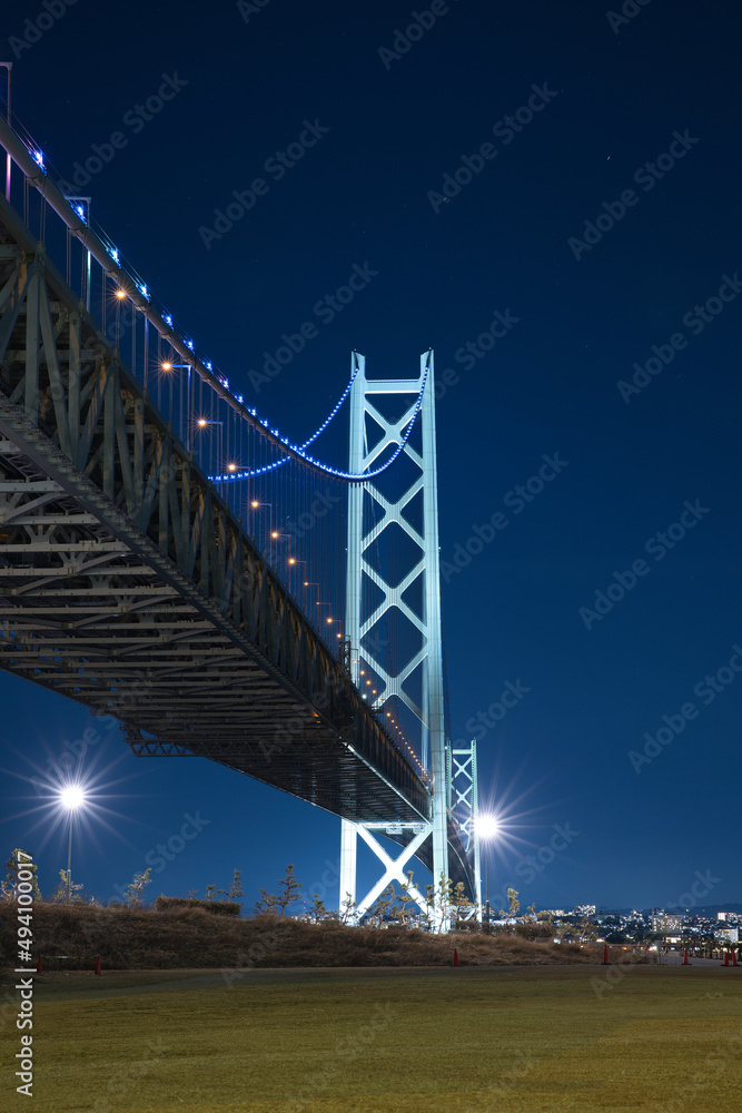 Fototapeta premium 明石海峡大橋