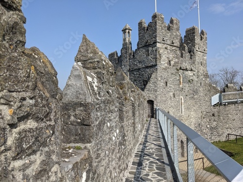 Swords Castle, early medieval castle, Swords, Dublin, Ireland photo