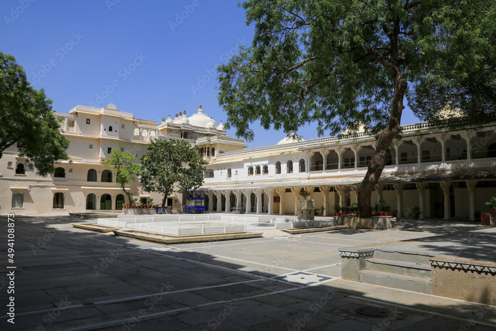 Stadtpalast in Udaipur - Indien