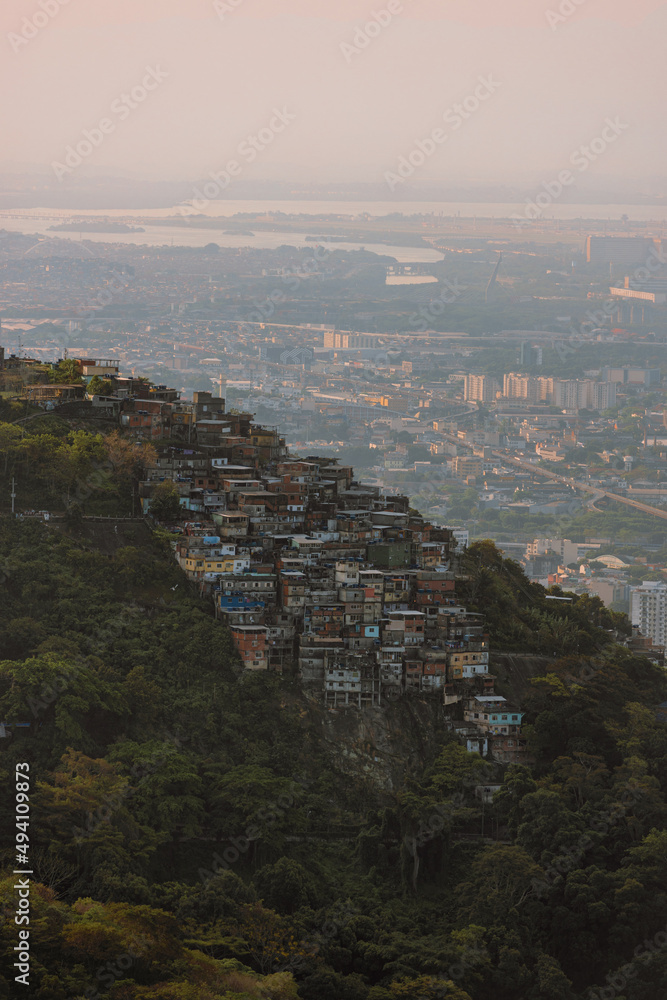 view of the favela