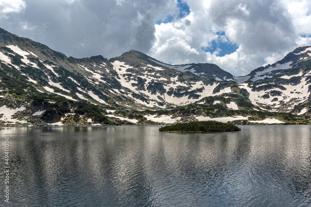 Landscape of Pirin Mountain near Popovo Lake, Bulgaria