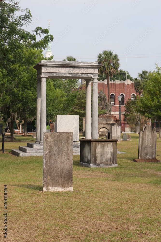 Fototapeta premium cemetery monument