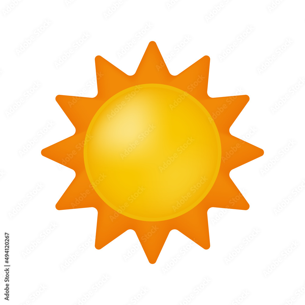 Sun vector. illustration cartoon graphic for summer, weather, temperature. Sun vector. illustration cartoon graphic for summer, weather, temperature.