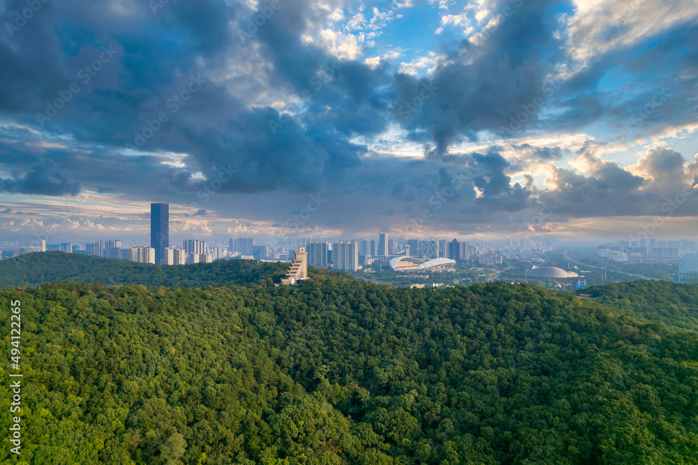 Urban scenery of Jiangyin City, Jiangsu Province, China