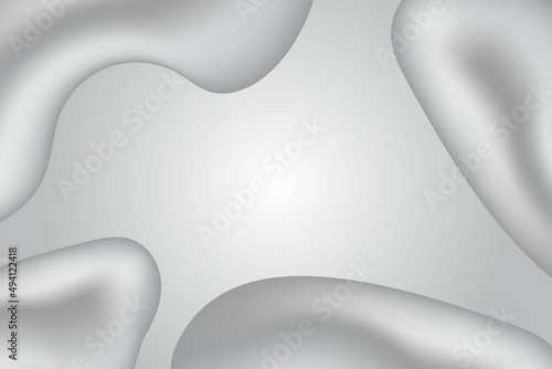 Grey abstract fluid background. colorful wallpaper for the business banner.