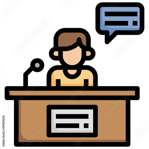 EYEWITNESS filled outline icon,linear,outline,graphic,illustration