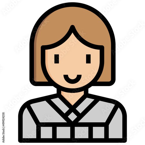 JUDGE filled outline icon,linear,outline,graphic,illustration