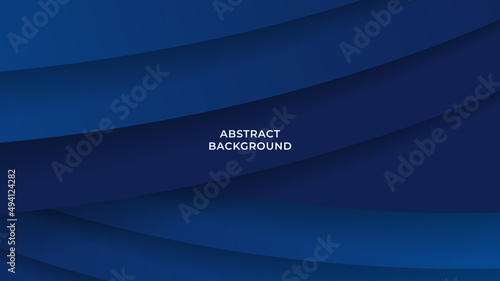 Abstract background dark blue with modern corporate concept. Dynamic shapes composition. Vector illustration
