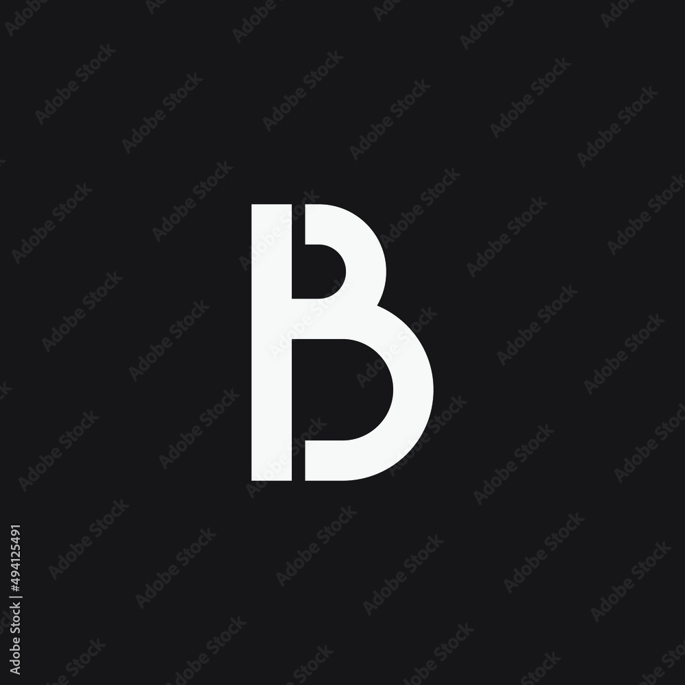 PB monogram design logo template. PB monogram design logo template.