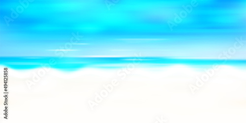 海　波　風景　背景