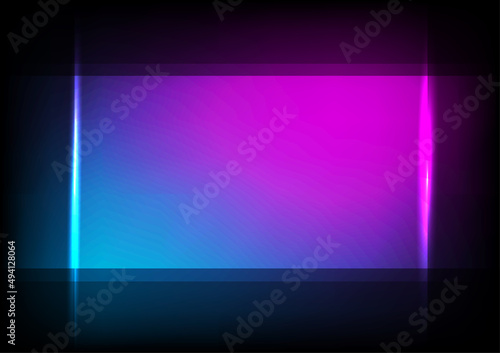Blue and pink color abstract background technology.