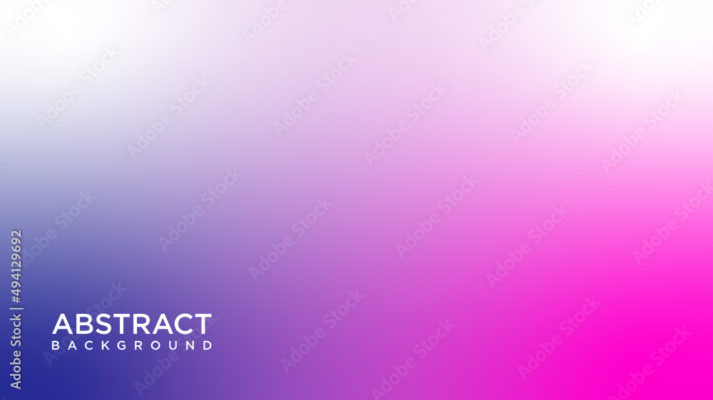 Abstract gradient pink purple and blue soft colorful background. Modern horizontal design for mobile app.