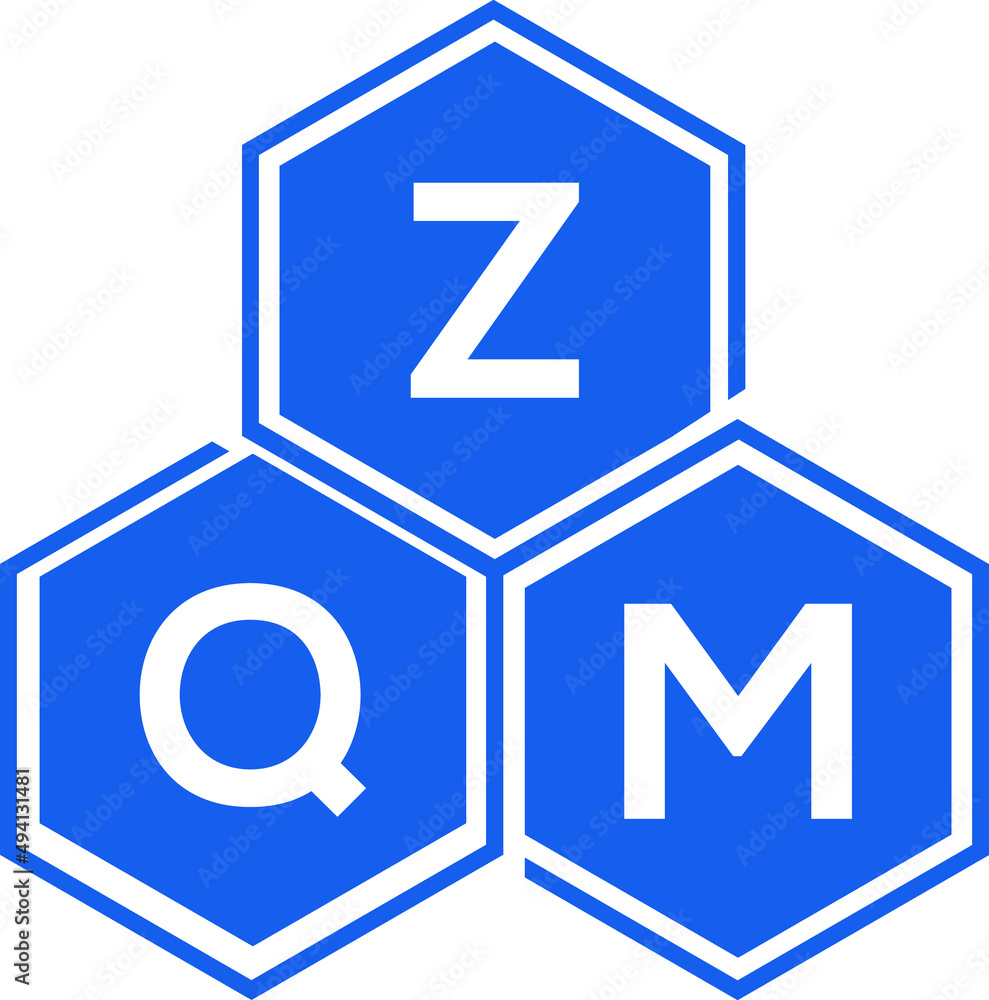 ZQM letter logo design on White background. ZQM creative initials letter logo concept. ZQM letter design. ZQM letter logo design on White background. ZQM creative initials letter logo concept. ZQM letter design.