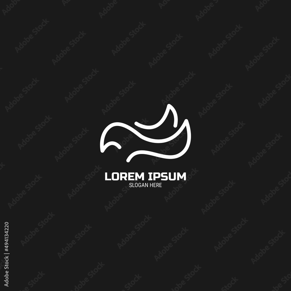 Obraz premium Bird Logo Design