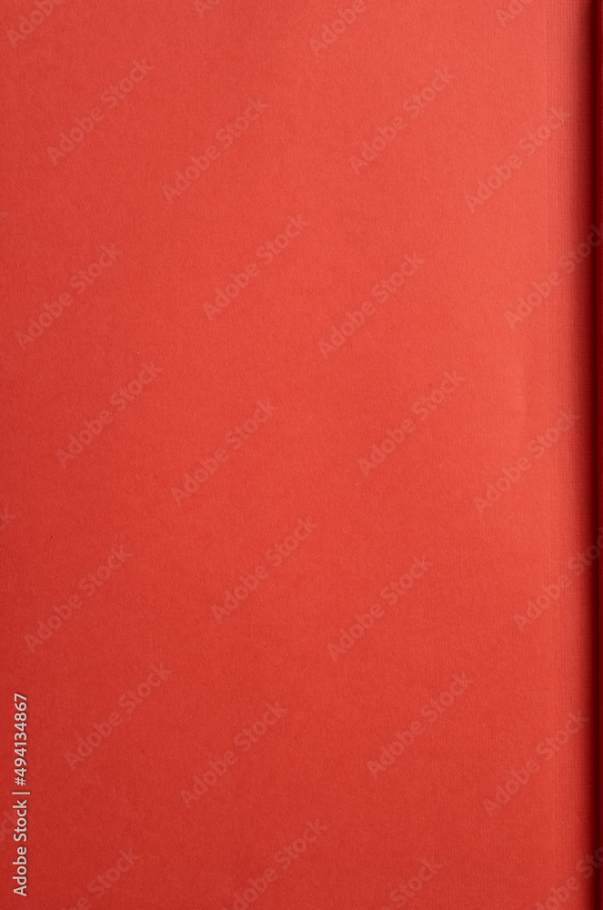 Fototapeta premium Coral Red Canvas Background.