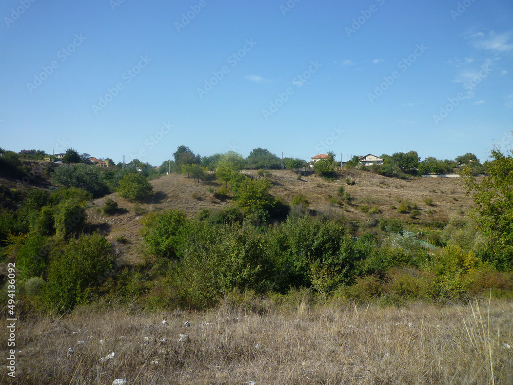 Small Houses on a Hill
