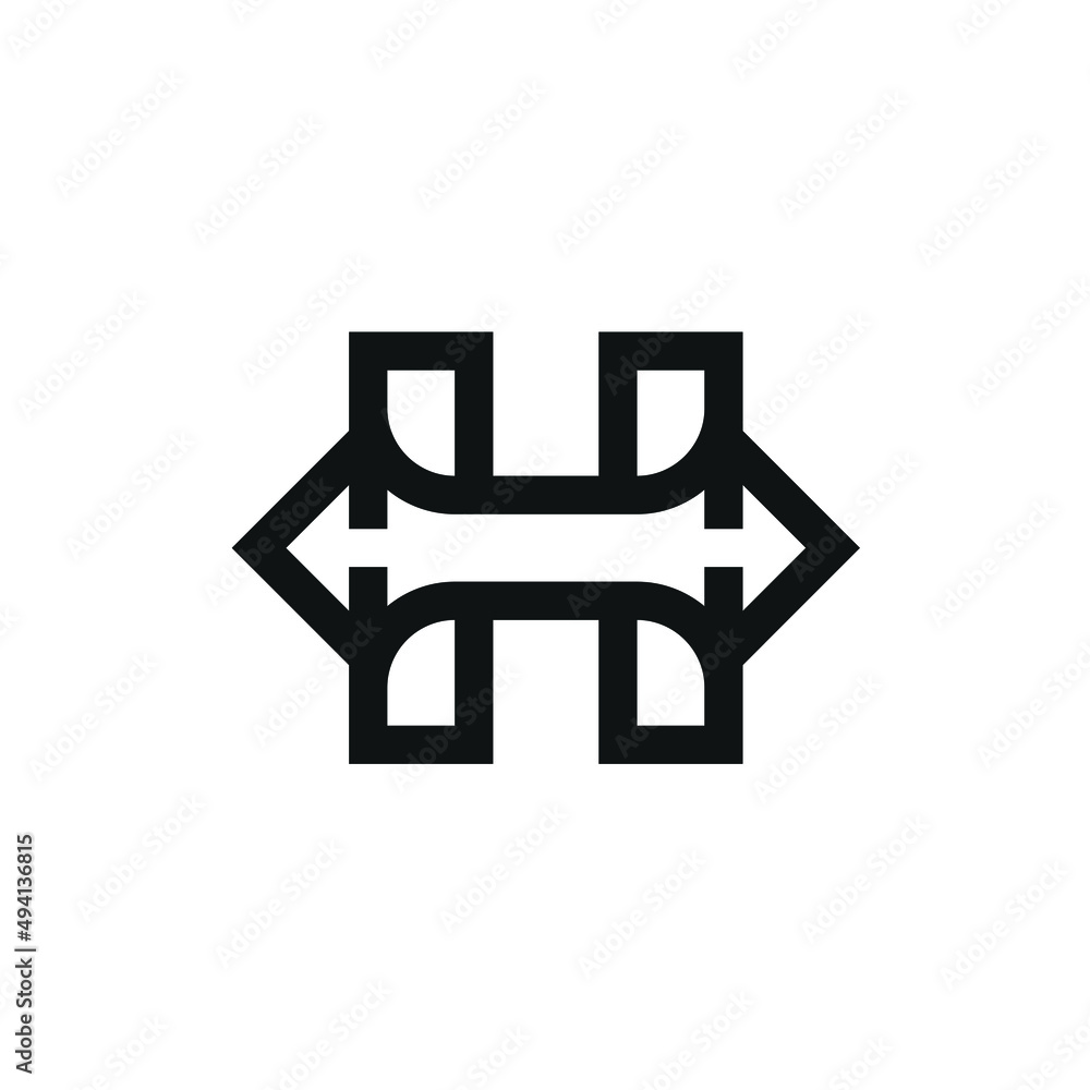Initial Letter H Arrow Logo Design Inspiration Initial Letter H Arrow Logo Design Inspiration