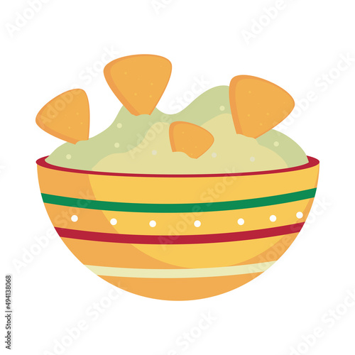 nachos with sauce
