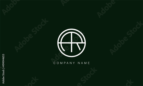 AR, RA, AR, Letters Logo Monogram