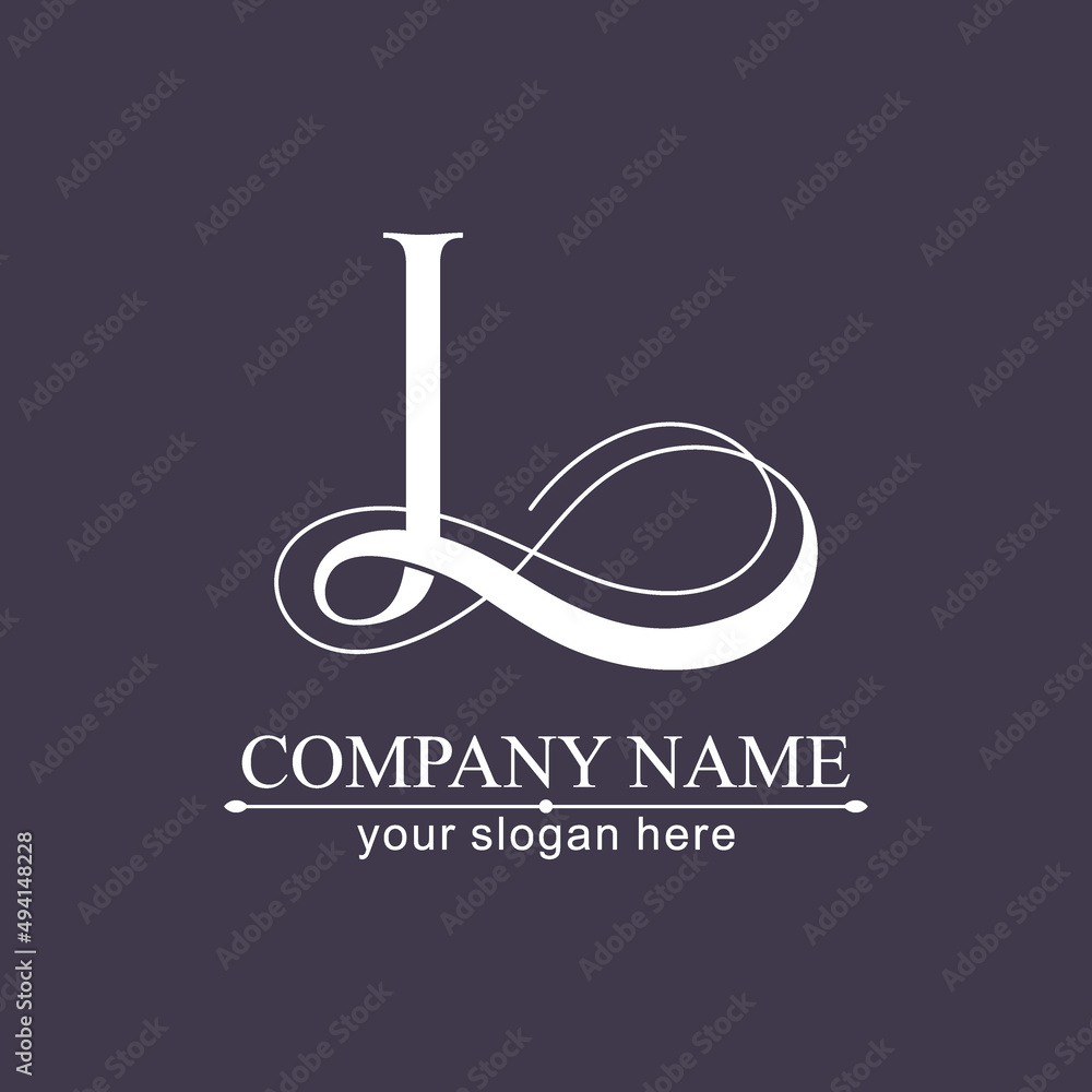L logo or monogram. L Letters of the alphabet Initials. Beautiful logo design for company branding. Vector illustration. L logo or monogram. L Letters of the alphabet Initials. Beautiful logo design for company branding. Vector illustration.