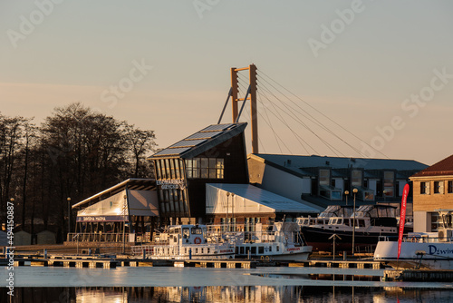 Fototapeta Naklejka Na Ścianę i Meble -  Ekomarina in Giżycko