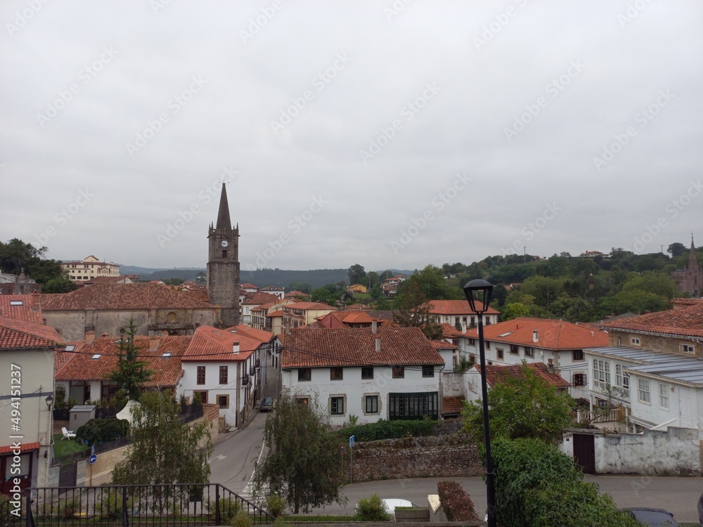 Skyline of Comillas, Cantabria, Spain Skyline of Comillas, Cantabria, Spain