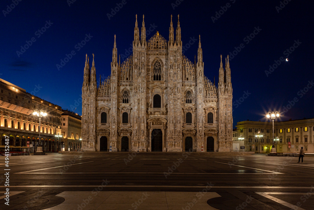 Milan Cathedral is the largest Gothic cathedral in the world.