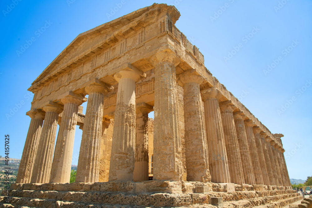 Obraz premium isla milenaria de Sicilia patrimonio de la humanidad en Italia Europa