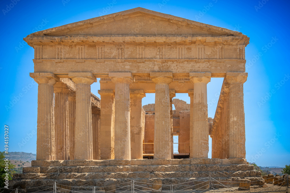 Obraz premium isla milenaria de Sicilia patrimonio de la humanidad en Italia Europa