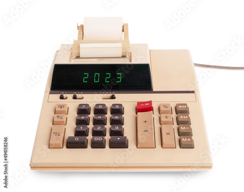 Old calculator - 2023