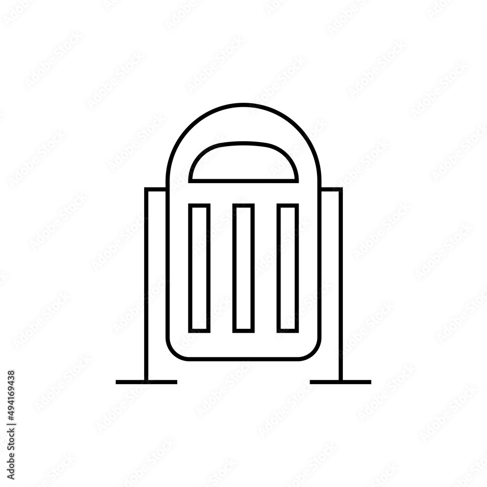 Trash basket icon Trash basket icon