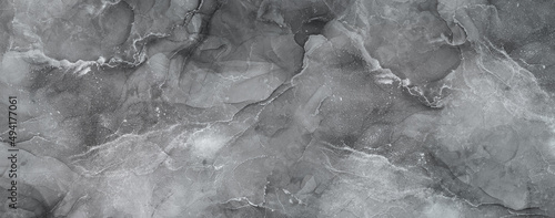 Amazing Marbling Effect Elegance Gray with Silver Colors Abstract Background Wallpaper Fashion Or Cosmetics Concept Used As Background
