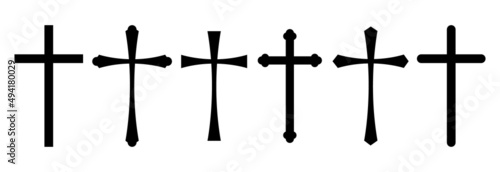Photographie Cross symbol set