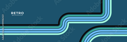 retro vintage 70s style stripes background poster lines. shapes vector design graphic 1970s retro background. abstract stylish 70s era line. vector illustration