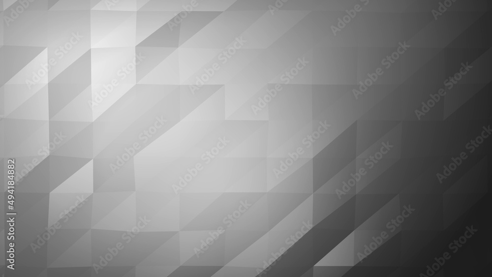 Abstract low poly black and white background Abstract low poly black and white background
