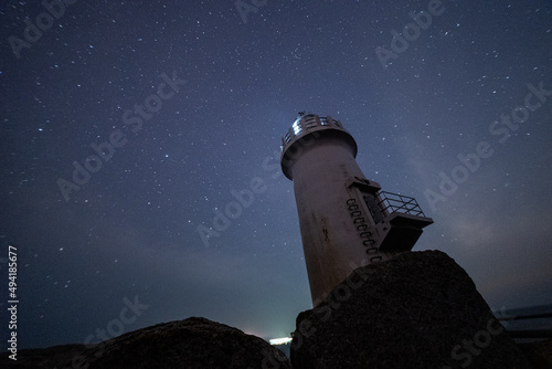 夜の灯台　伊良湖岬 photo