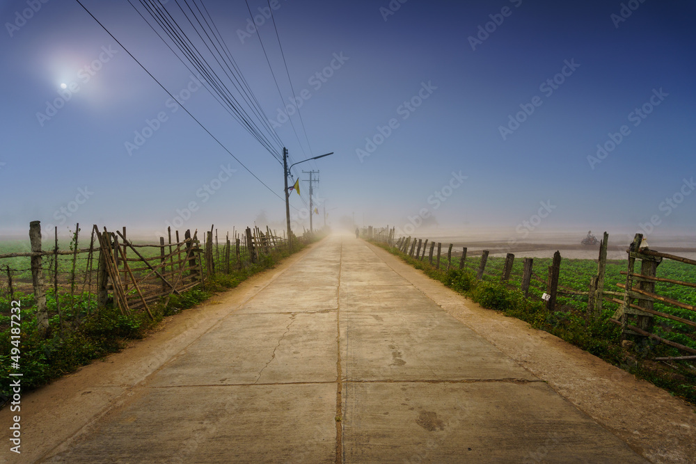 Countryside landscape, Muang Kong, Chiang Mai province in Thailand. Countryside landscape, Muang Kong, Chiang Mai province in Thailand.