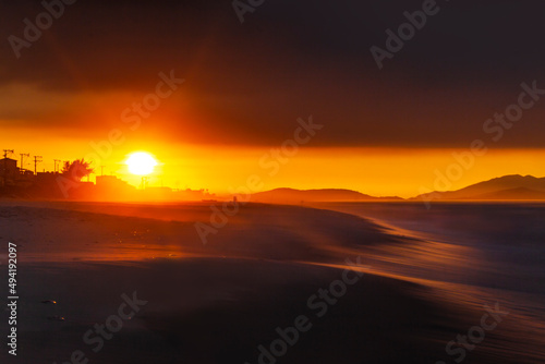 sunrise in Brazil beach © Evandro Sturião