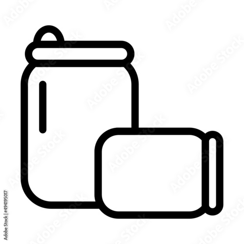 rubbish bin icon