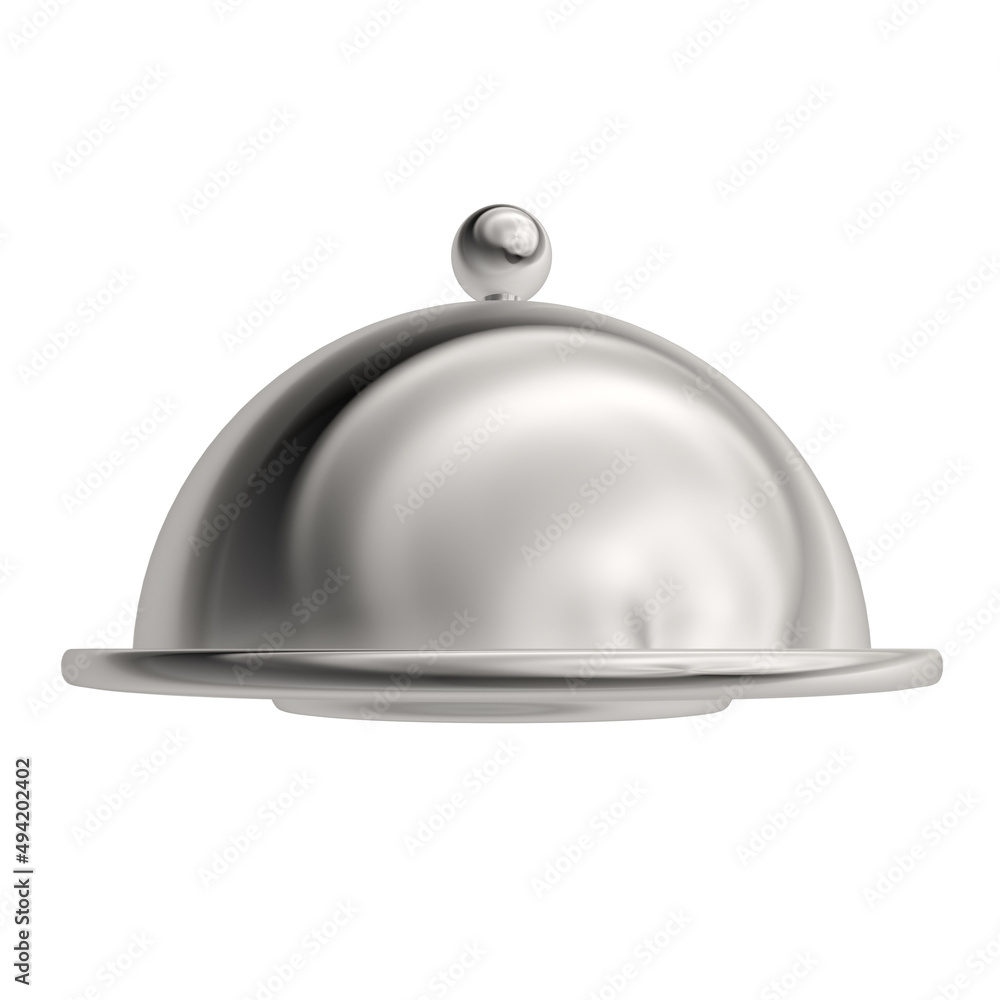 Fototapeta premium 3d render illustration of tray. Modern trendy design. Simple icon for app and web.