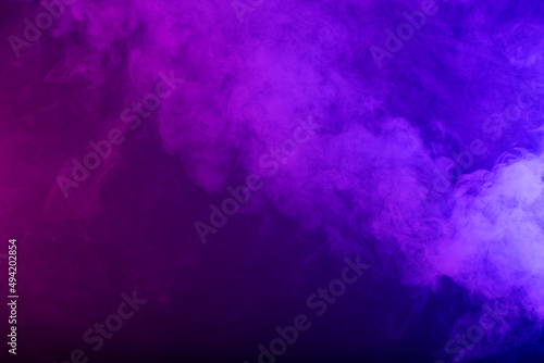 Black background with smoke colours