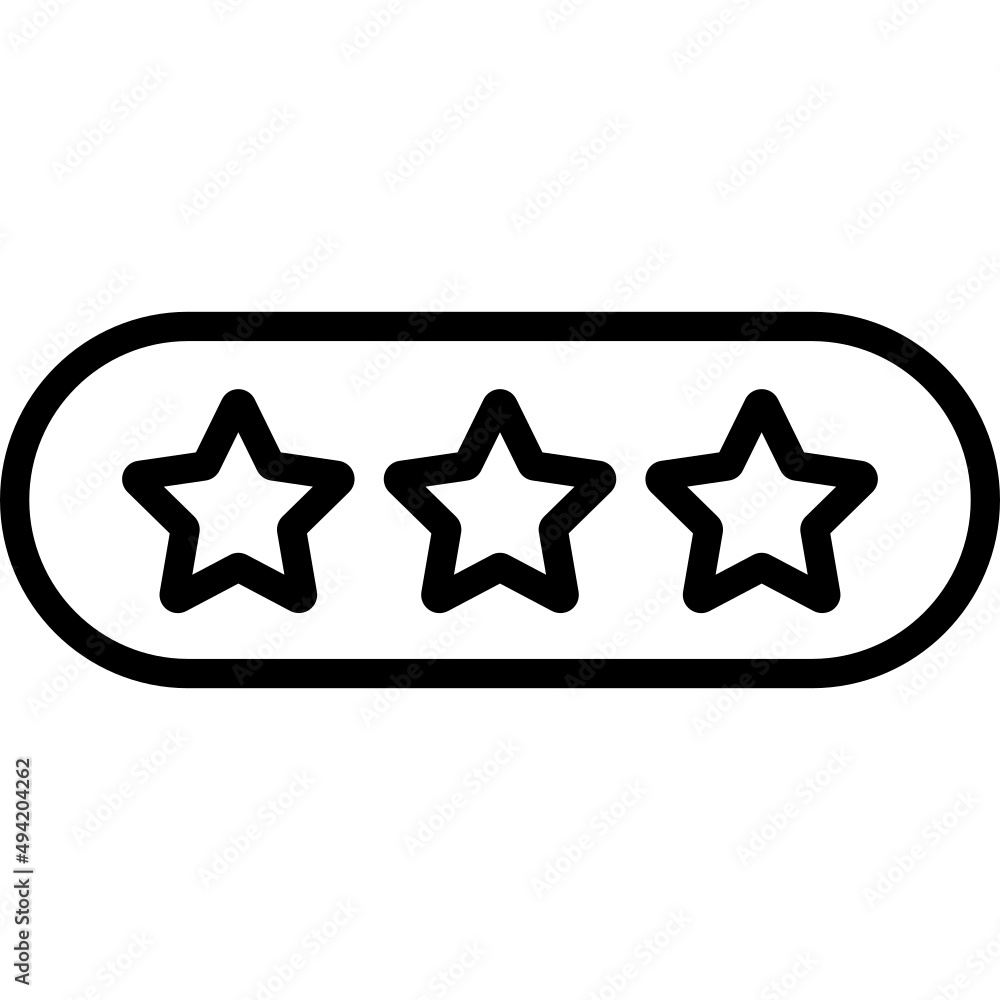 three stars three stars