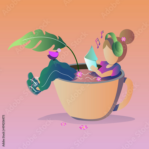 Morning Coffee and Tea time relax