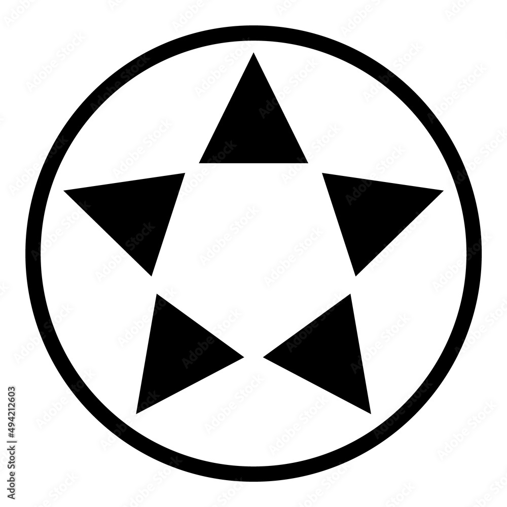 Circle Flat Icon Isolated On White Background Circle Flat Icon Isolated On White Background