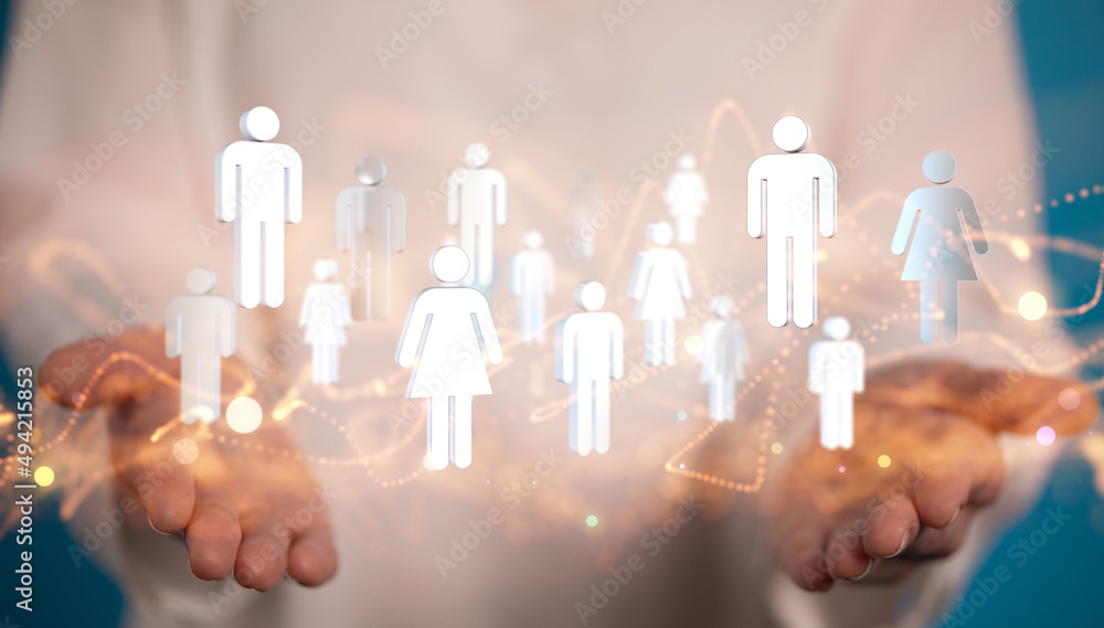 Global network. Blockchain. 3D illustration. Neural networks and artificial intelligence. Abstract Global network. Blockchain. 3D illustration. Neural networks and artificial intelligence. Abstract