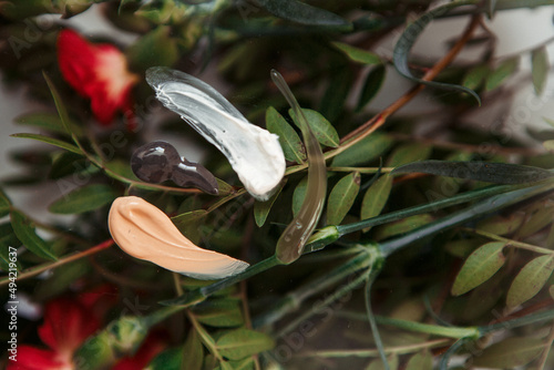 cream
makeup
body care
cream with flowers