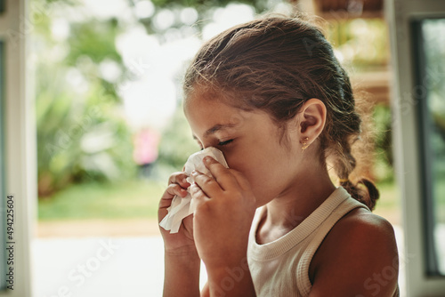 Tableau sur toile Shes feeling under the weather